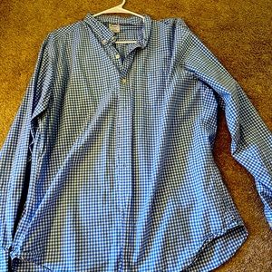 Blue Gingham button up